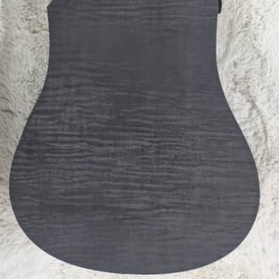 Tagima LUMI-X BK Black Smart Acoustic-Electric Guitar - Built-in Effects-B Stock image 3