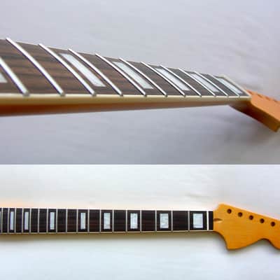JAZZMASTER Guitar Neck /CBS Head/Rosewood Fretboard /Jumbo Frets/MOP Block Inlay image 1