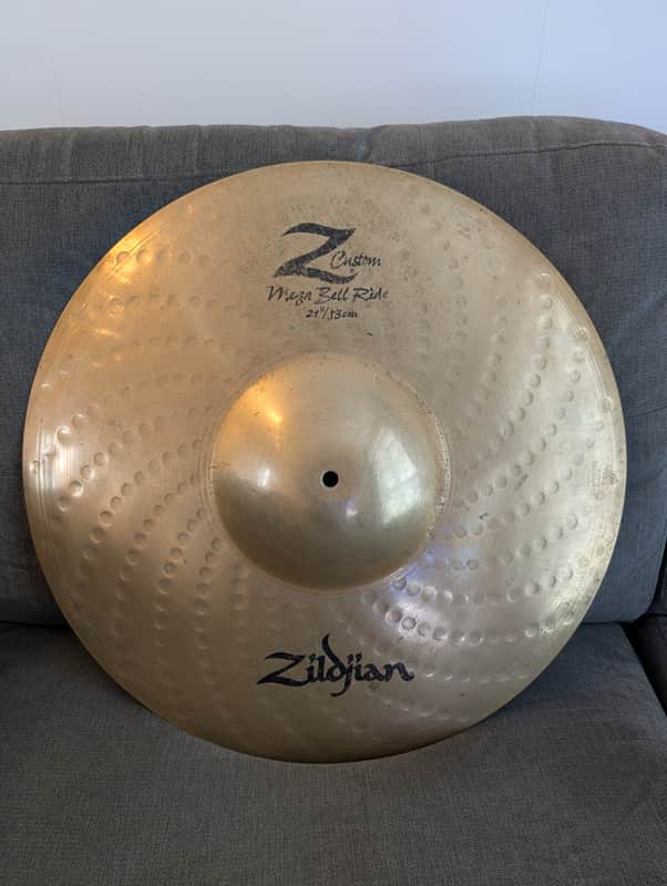 Zildjian 21" Z Custom Mega Bell Ride Cymbal 2024 - Present - Brilliant image 1