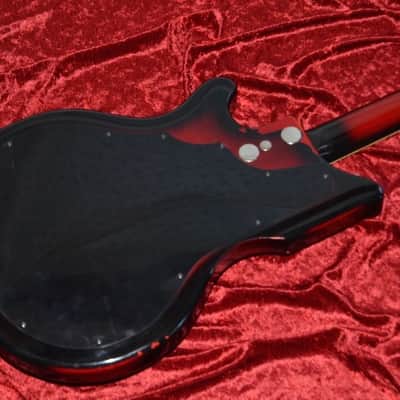 1964 National Westwood 75 Beautiful Map Guitar Rare image 4