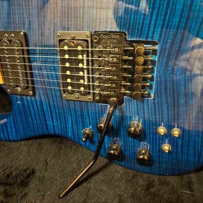 Kiesel Jason Becker JB200C Bluey Left Handed Electric Guitar w Case image 3