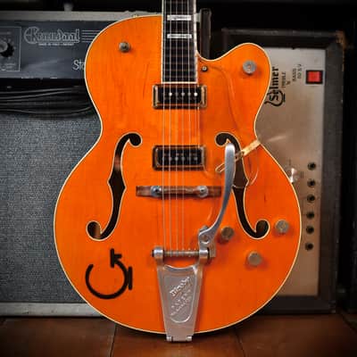Gretsch Nashville G6120W-1955 Custom Reissue Western Orange Stain 1998 image 1
