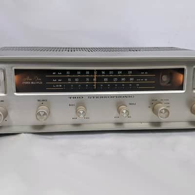 Rare Vintage 1962 Trio Kenwood WX-14 AM / FM Multiplex Stereophonic Tube Receiver - Working image 3