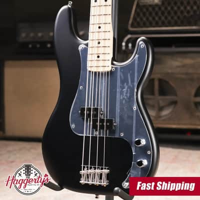 Fender Limited Edition 50th Anniversary Steve Harris Signature Precision Bass - Satin Black with Gig Bag image 1