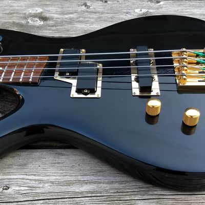 Lefty 1980s J. K. Lado & Co. Solo 4 black w/ original Clydesdale case - handmade in Canada image 5