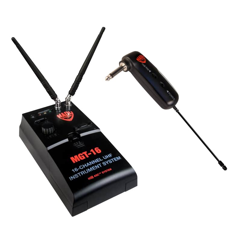Nady MGT-16R Right Angle Plug 16-Channel UHF Wireless Instrument System image 1