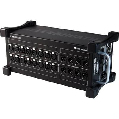 Allen & Heath AB-168 16 x 8 Portable Remote AudioRack 16 XLR Input / 8 XLR Output 48kHz image 1
