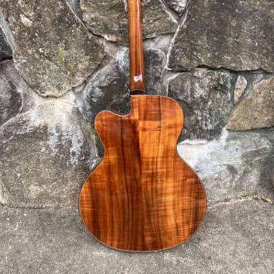 Goodman 16" Archtop 2022 Natural -Rare Koa back,sides and neck and Sitka spruce top. image 2