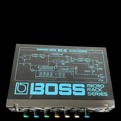 BOSS RCL-10、MICRO RACK SERIES Boss RCL-10 Micro Rack Series Compressor Limiter 1985 - 1990