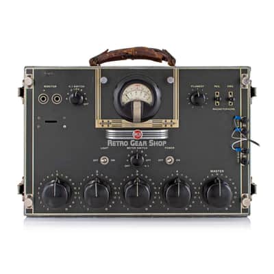 RCA Portable Mixer Amplifier OP-5 Serviced 4 channel tube amp OP5 Vintage Rare image 1