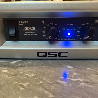 QSC GX3 2-Channel Power Amplifier 2010s - Silver image 5