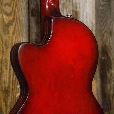 Hofner Model 162 Colorama 1960s - Red Burst image 11