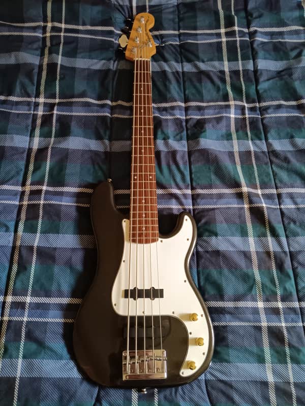 Squier Standard Precision Bass Special V 2001 - Sherwood Green image 1