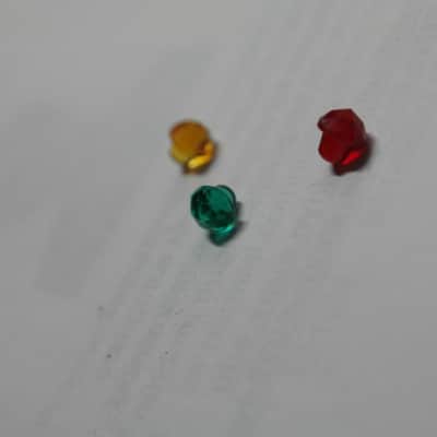 Fisher FM-100-B faceplate Jewel (set of 1) lamps lights crystal stone cover image 2