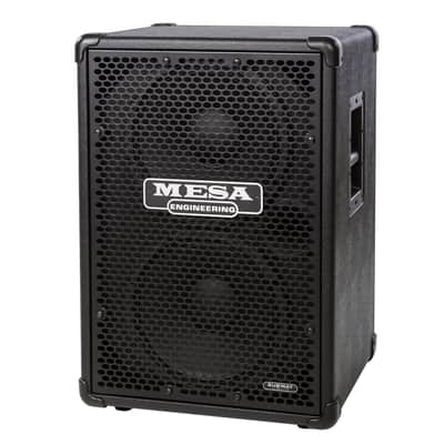 Mesa Boogie Subway 2x12 Vertical Bass Cabinet - Black Bronco w/ Black Metal Grille image 3