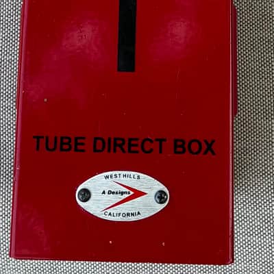 A-Designs Audio REDDI Tube Direct Box 2010s - Red image 2