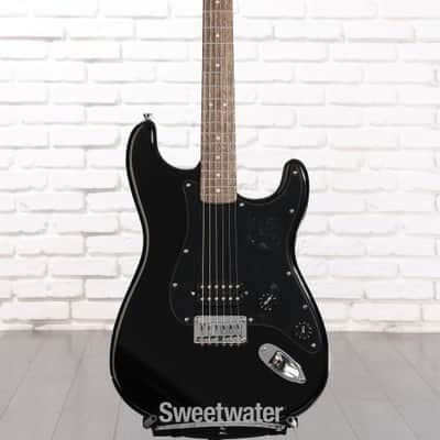 Squier Sonic Stratocaster HT H Electric Guitar - Black (StratSnHTHBkd1) image 1