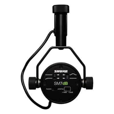 Shure SM7DB Active Dynamic Cardioid Vocal Microphone with Built-in Preamp image 2