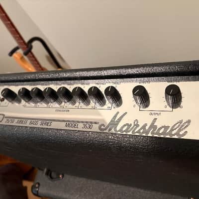 VINTAGE MARSHALL 25/50 JUBILEE 3530 BASS AMP HEAD image 1