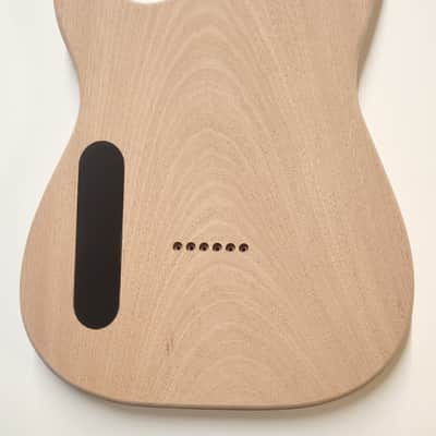 Shepard Custom Guitars Custom Stratocaster/Telecaster Hybrid Semi-hollow Backroute F Hole Optional 2026 - Unfinished image 4