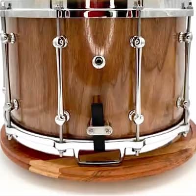 Kings Custom snare drum Walnut/poplar/walnut 2025 - Natural w/tung oil image 4