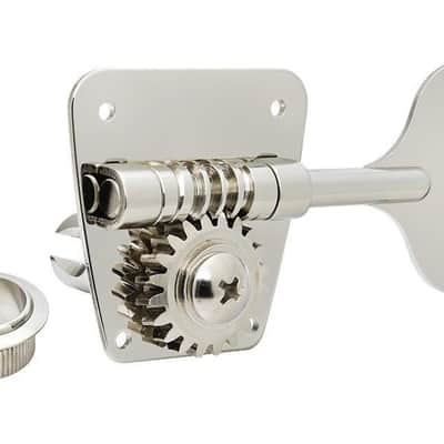 NEW Gotoh Open Gear Bass TUNERS Pegs for Fender P Jazz Nickel TK-0882-001 image 1