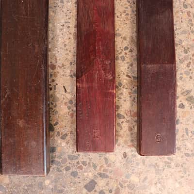 Deagan Rosewood Marimba Bars Vintage 1920's image 10