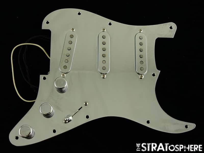 USED Fender Custom Shop Custom Stratocaster MIRROR LOADED PICKGUARD Strat image 1
