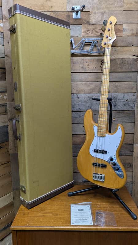 NEW Tokai Custom Shop MIJ 70's Modified Jazz Sound Bass w/ Maple Fretboard, w/ Case image 1