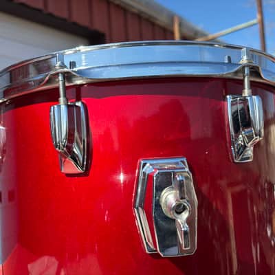 Tama Superstar candy apple red 14 Drum Tom image 5