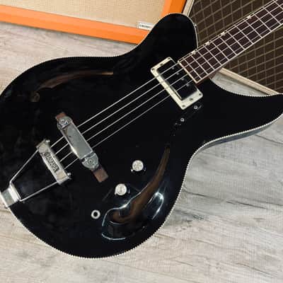 Vintage Rare Japan Hollow Bass Yamaha SA17 1971 Black image 1