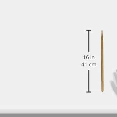 Hickory 7A Nylon Tip Drumsticks, 12 Pairs image 2