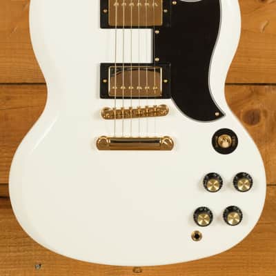 Epiphone Inspired by Gibson SG Custom | Alpine White w/Gigbag image 3