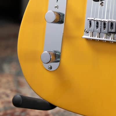 Squier Affinity Series Left-Hand Telecaster Electric Guitar - Butterscotch Blonde image 13