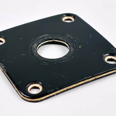 Gibson Jack Plate – Original Nitrate, Double-Cream Edge. 1957, 1958, 1959, 1960. Black image 2