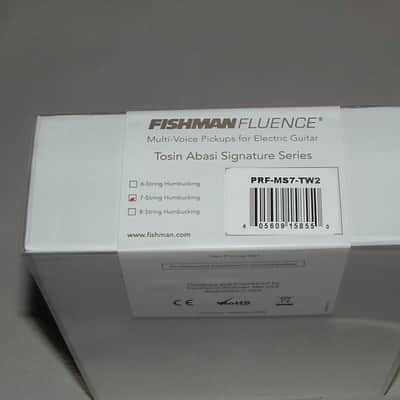Fishman PRF-MS7-TW2 Fluence Tosin Abasi 7-String Modern Humbucking Pickup Set (White)  New image 2