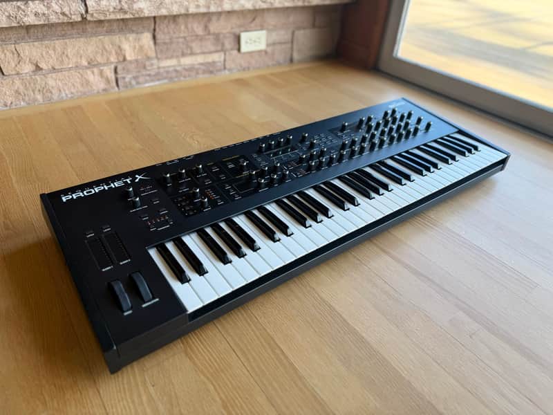 Sequential Prophet X 61-Key 16-Voice Polyphonic Synthesizer 2018 - Present - Black image 1