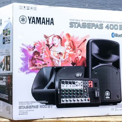 Yamaha StagePas 400BT 400W (200W+200W) 8" Woofer Portable PA System w/Bluetooth image 10