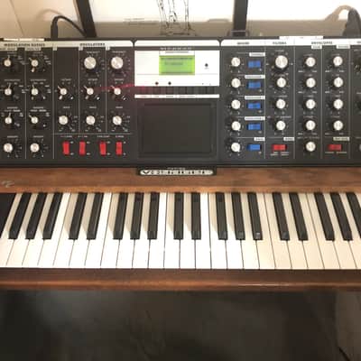 Moog Minimoog Voyager signed, w/ hard & soft case