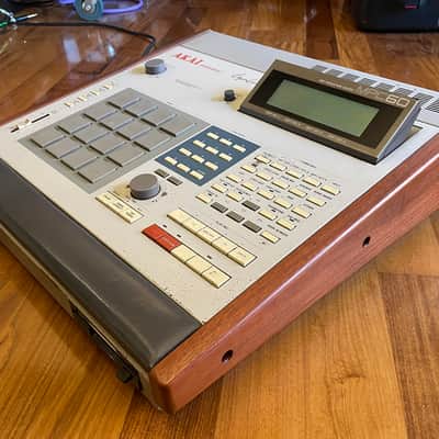 AKAI MPC60 SAMPLER + SEQUENCER | MAX UPGRADES | CUSTOM WOOD SIDES | EXC. COND. image 1