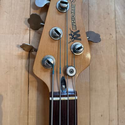 1982 Music Man Stingray Bass Guitar Natural Rosewood image 6