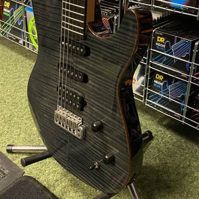 Chapman ML1 guitar in trans black - Made in Korea image 3