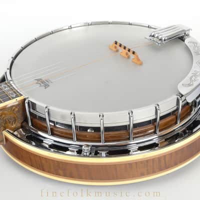 1980s Iida Mastertone Bluegrass Banjo Vega Style image 8