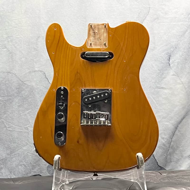 Squier Loaded Left-Handed Affinity Telecaster Body Amber image 1