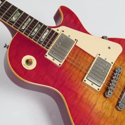 1982 Gibson Les Paul 59 Reissue Cherry Sunburst - "One Off" Kalamazoo Early 59 RI - Super Flame Top Used – Very Good image 8