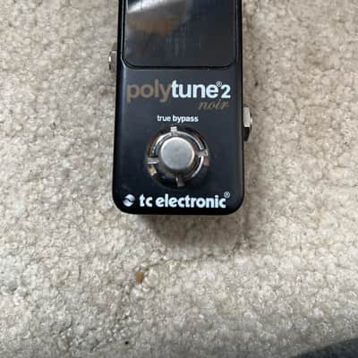 TC Electronic PolyTune 2 Noir Tuning Pedal | Reverb