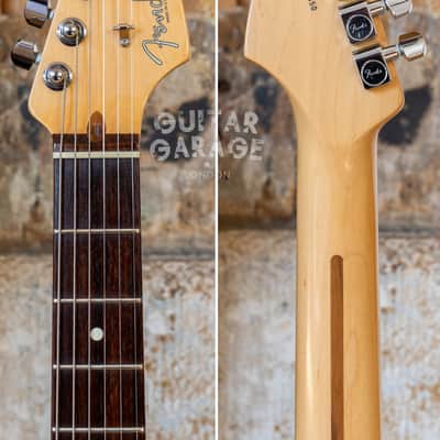 2004 Fender USA American Standard Stratocaster Shoreline Silver Tortoiseshell - Custom Shop pickups image 3
