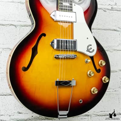 2000s Epiphone Peerless Casino Sunburst w/ Epi HSC (Professional Headstock Repair) image 2