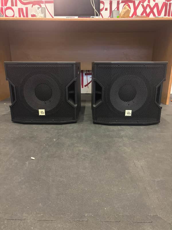 The Box Pyrit 112 Sub A – Pair 2025 - black image 1