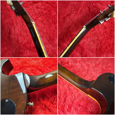 Aria Pro II LS-800VD Leopard Model 1980 - Brown Sunburst (Tobacco Burst) - Les Paul Standard - Flame Top - Made In Japan - MIJ image 13